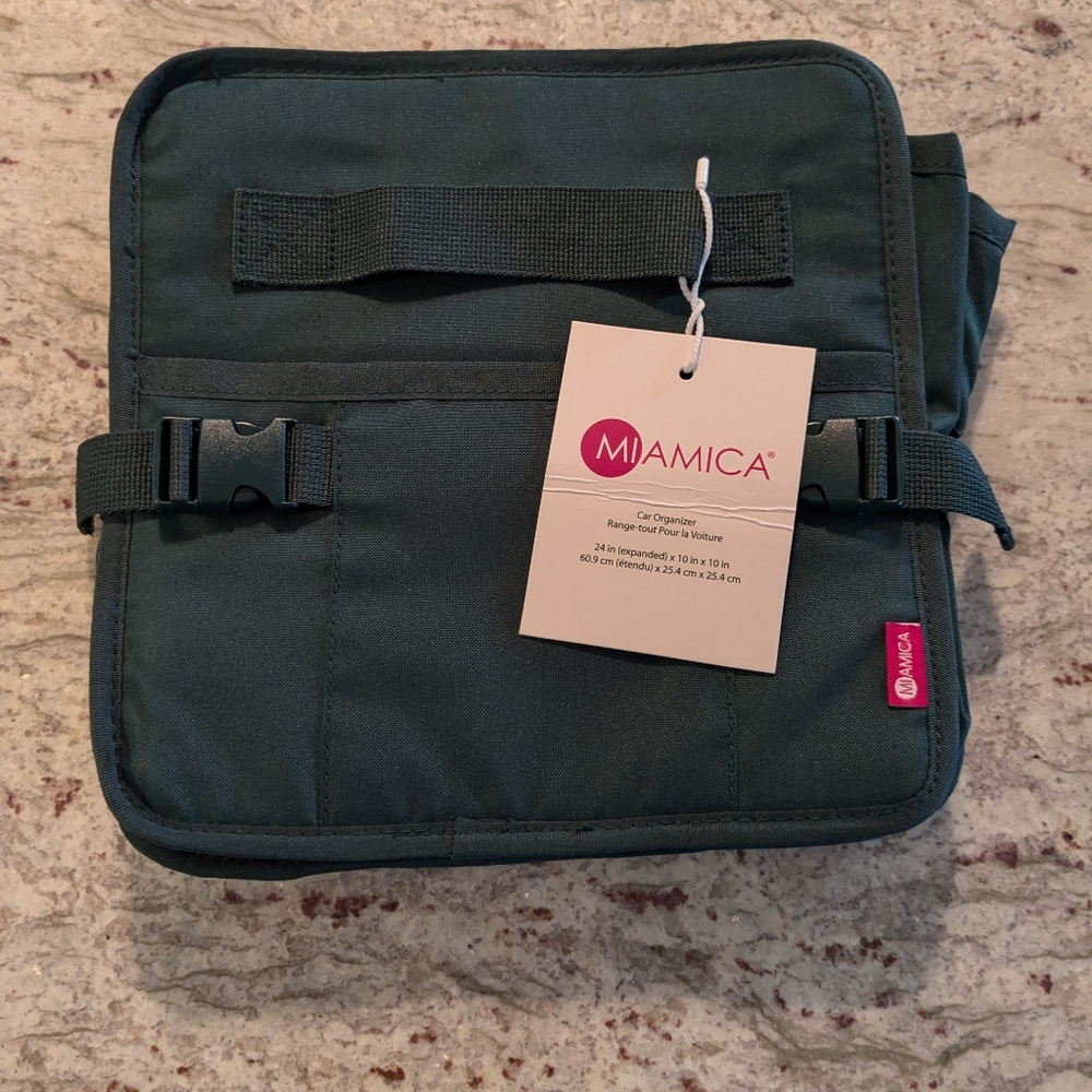 Miamica Car Organizer Trunk Organizer Dark Green Vehicle Storage NWT Family Work